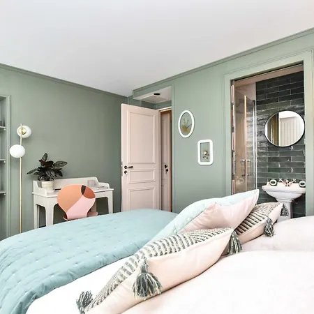 Charming 3br Apt- Montorgueil Republique * 巴黎